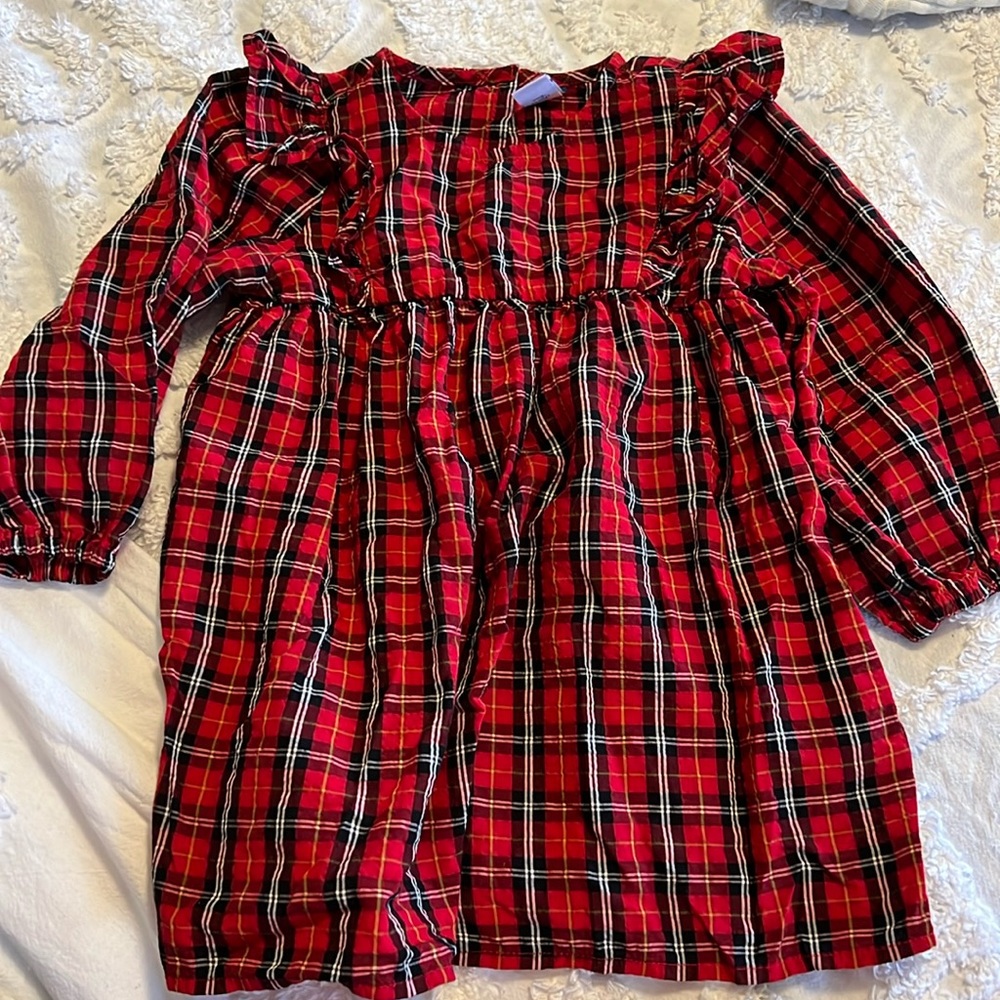 Old Navy plaid dress 18-24 months!